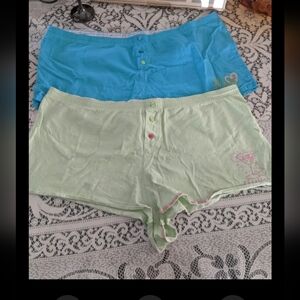 Women's Vintage Retro Sleep Shorts Loungewear Emo Grunge Coquette Romantic